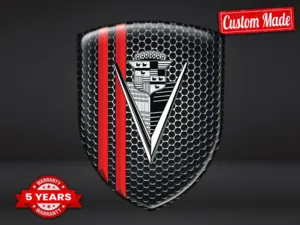 Cadillac Décalcos Bombés Auto Max Durable Style Pro